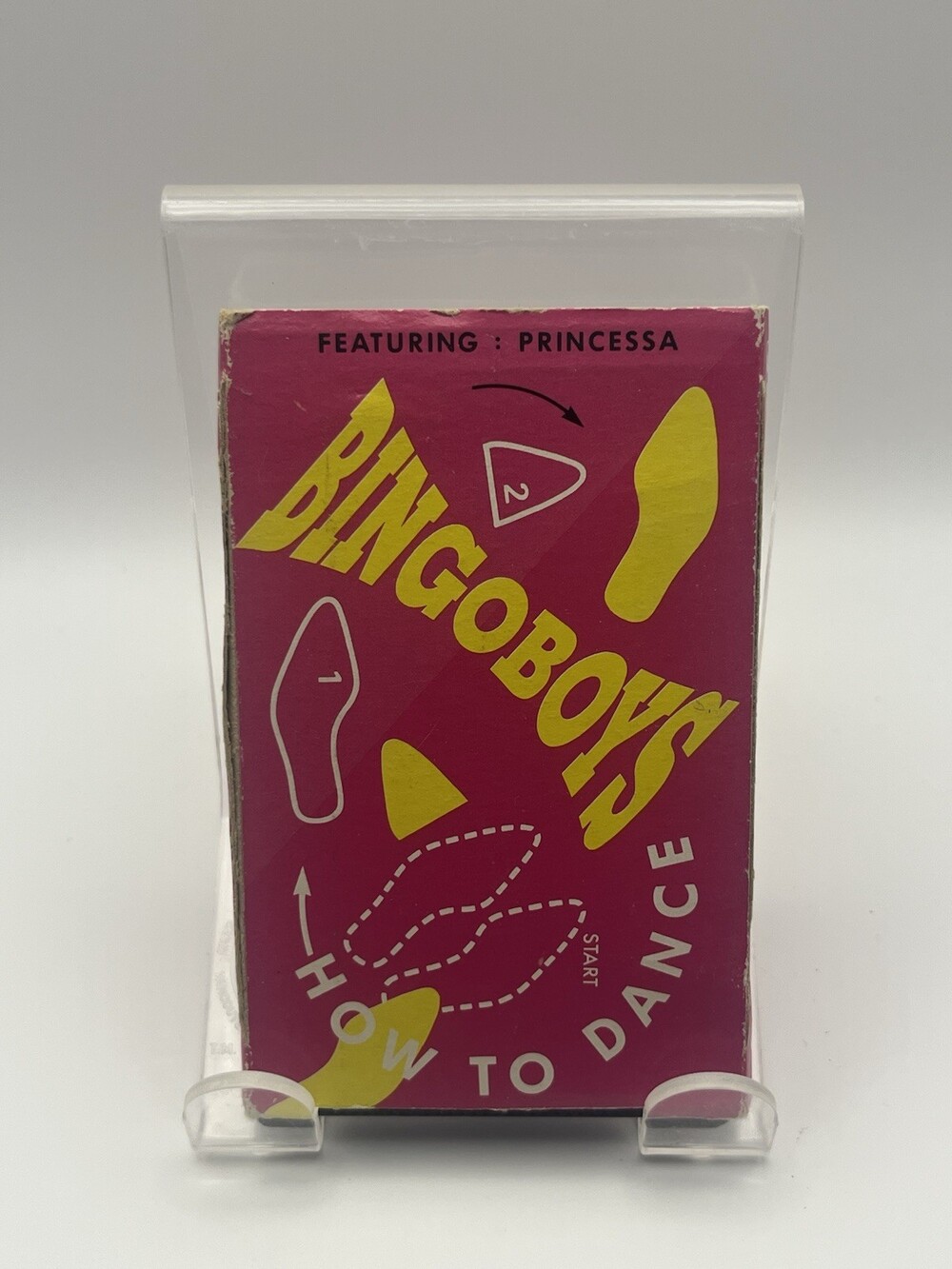 BINGOBOYS: How To Dance 1991 Cassette Single Club Hip-hop Bingo Boys Princessa
